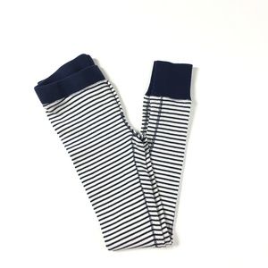 J.Crew Womens Pajama Pants Black White Drawstring